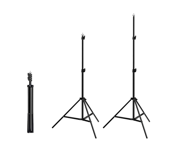 Puluz Statyw do mocowania tła fotograficznego  200cmx200cm + tła f - 1508913 - zdjęcie 2